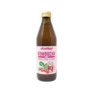 Kombucha Cereza Ácida y Menta Bio