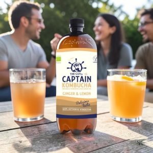 Kombucha Jengibre Limón Bio Captain Kombucha