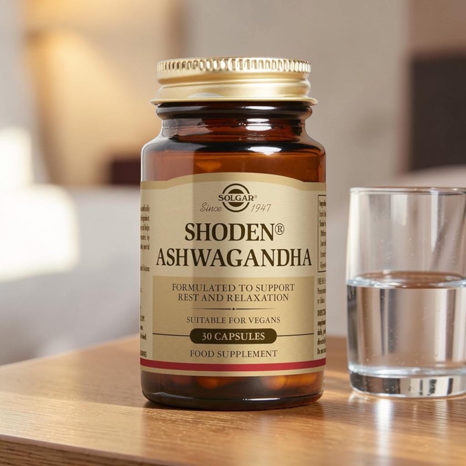 Ashwagandha Shoden Solgar 30 cápsulas