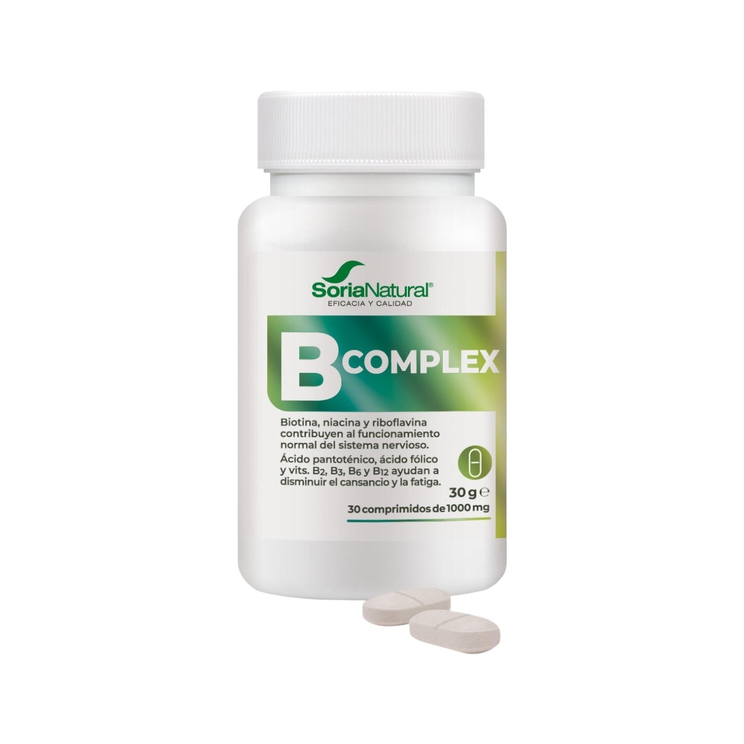 B complex Soria Natural 30 Comprimidos