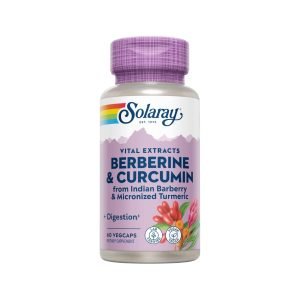 Berberina y Cúrcuma Solaray