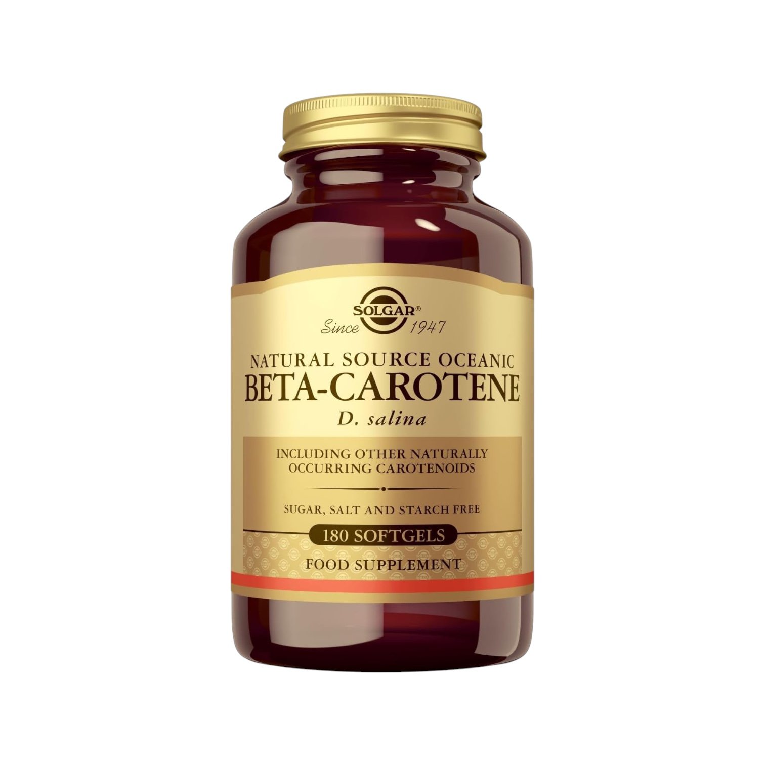 Betacaroteno Oceánico Solgar 180 cápsulas
