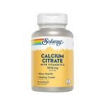 Calcio Citrato + Vit. D3 Solaray