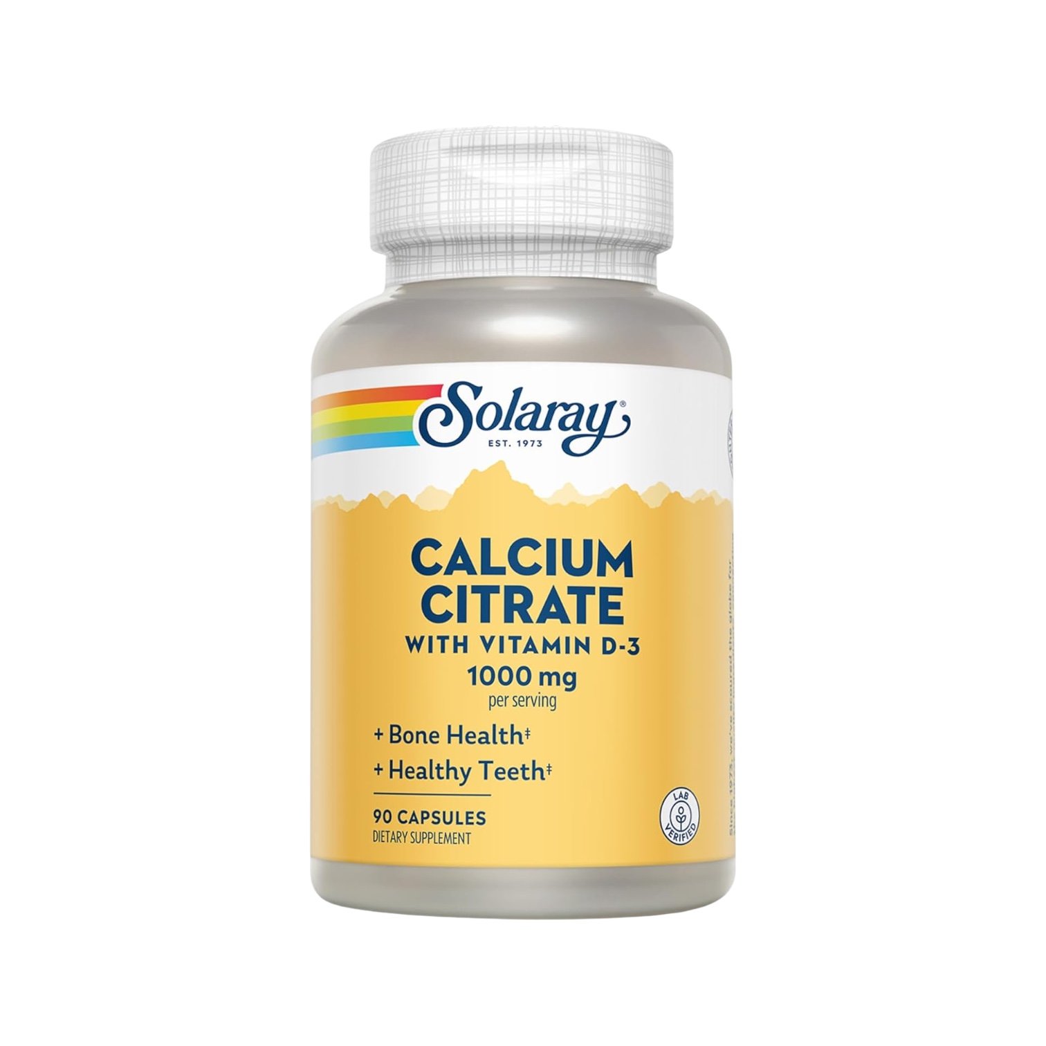 Calcio Citrato + Vit. D3 Solaray