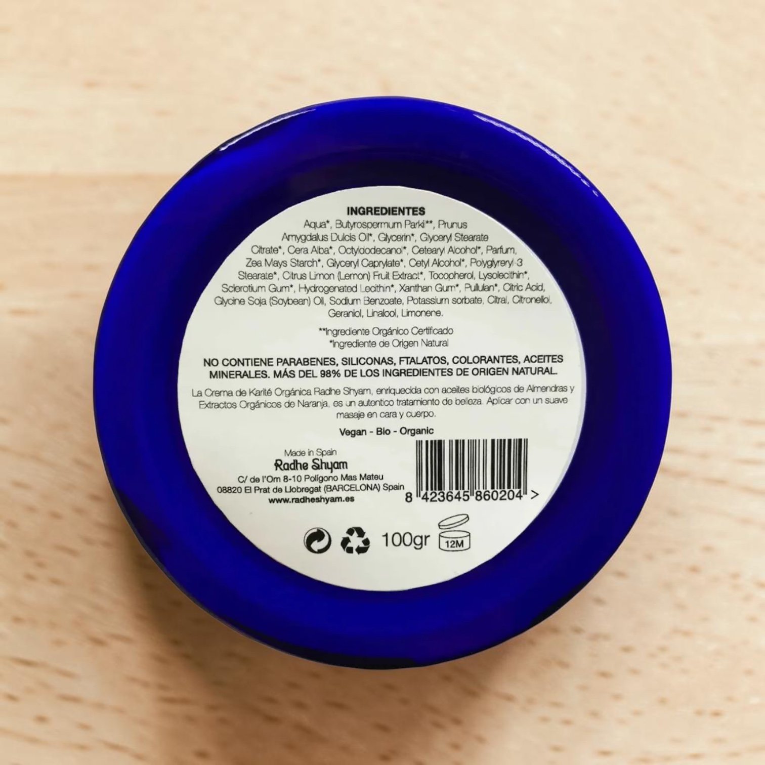Crema de Karité Orgánica Naranja - Imagen 3