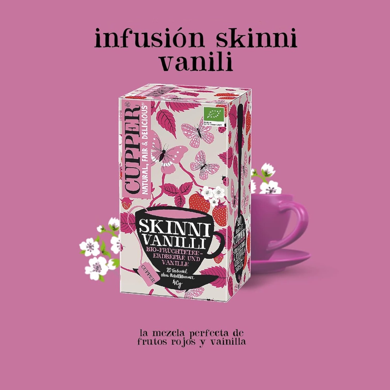 Cupper Skinni Vanilli Infusión