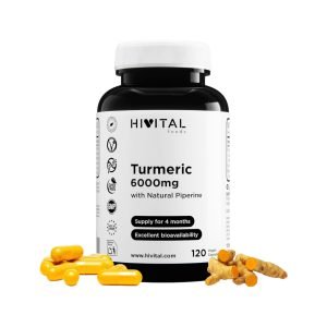 Cúrcuma Hivital 6000 mg 120 Cápsulas