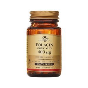 Folacin Solgar Ácido Fólico 100 Comprimidos