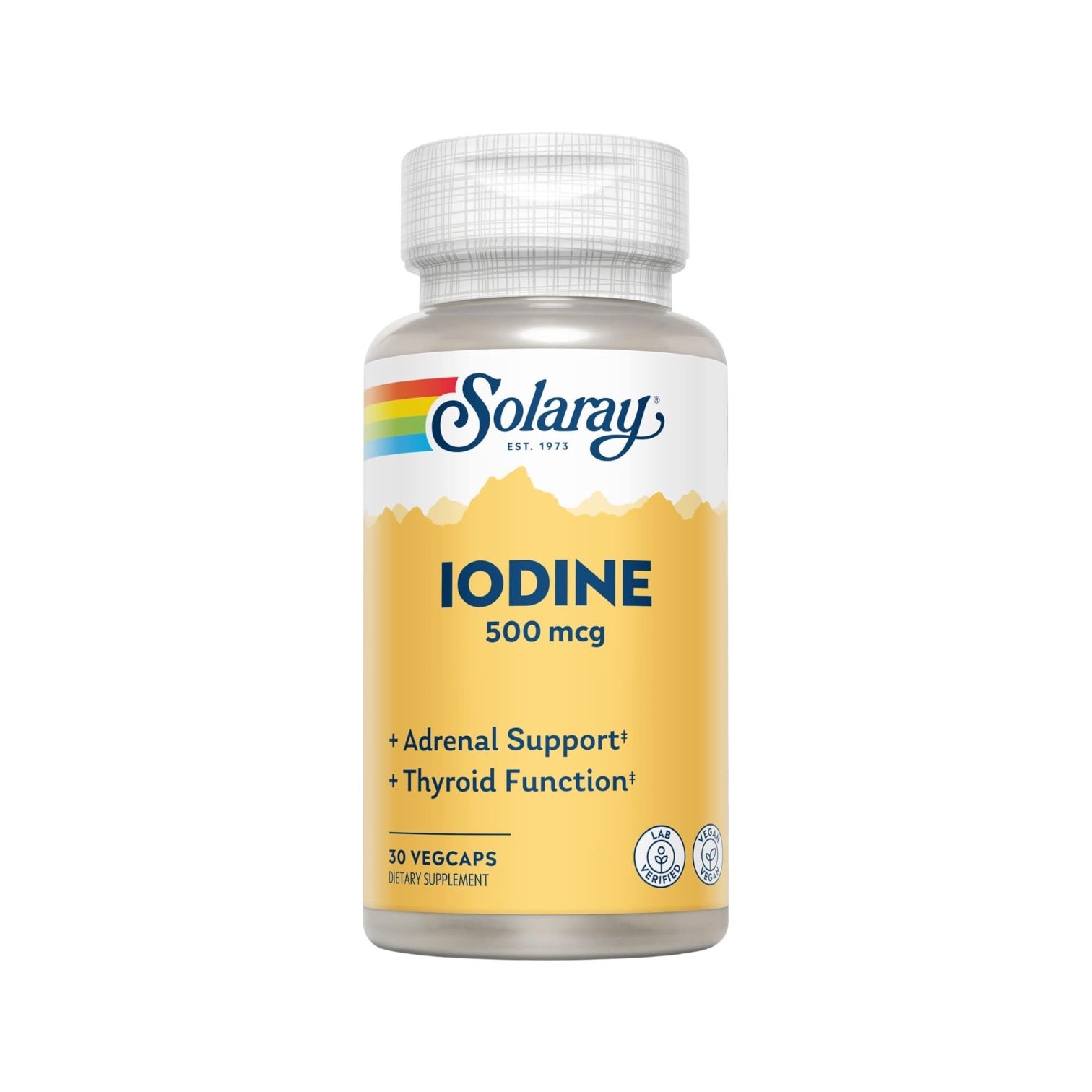 Iodine Solaray 30 Cápsulas