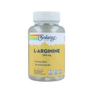 L-Arginina Solaray 100 Cápsulas