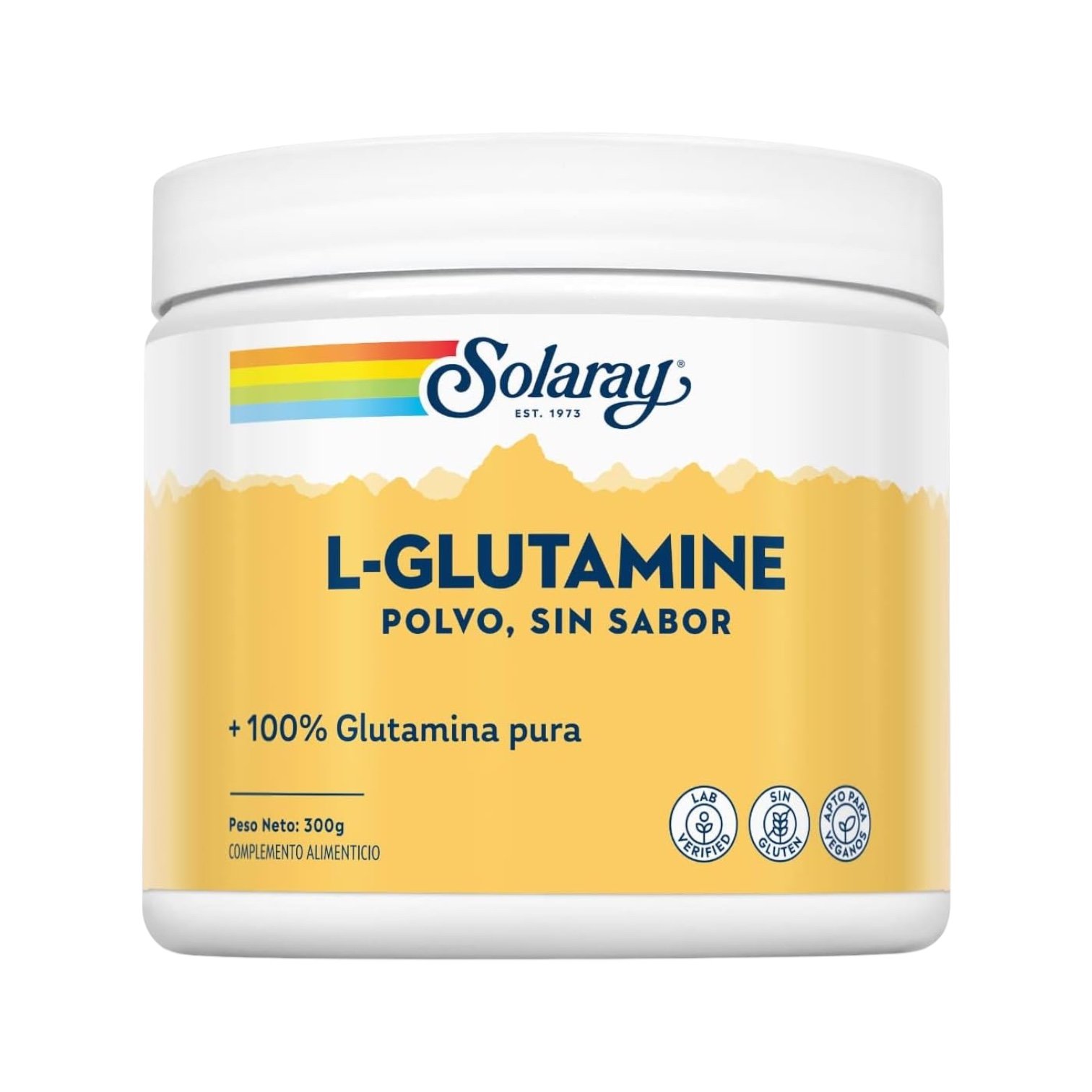 L-Glutamina Solaray Polvo