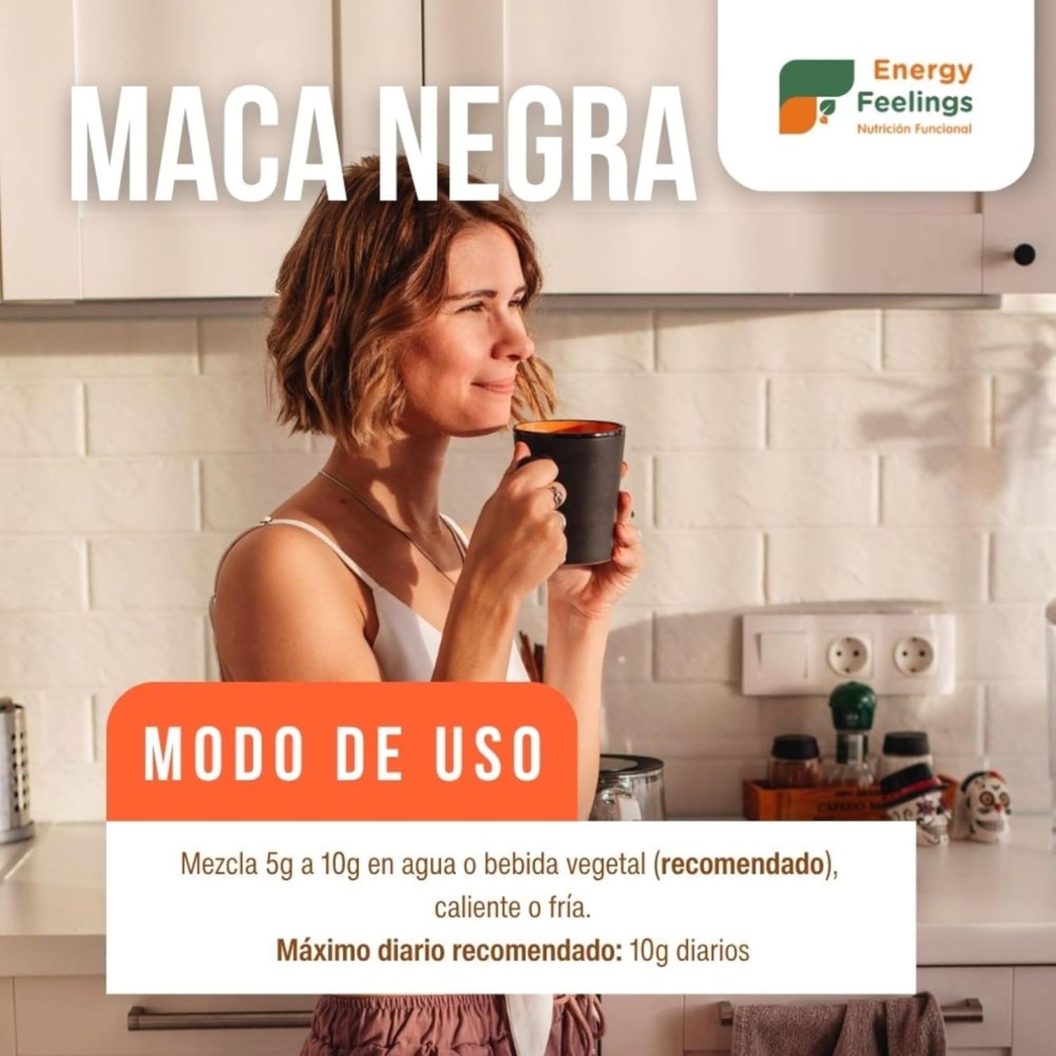 Maca Negra Polvo Bio - Imagen 3