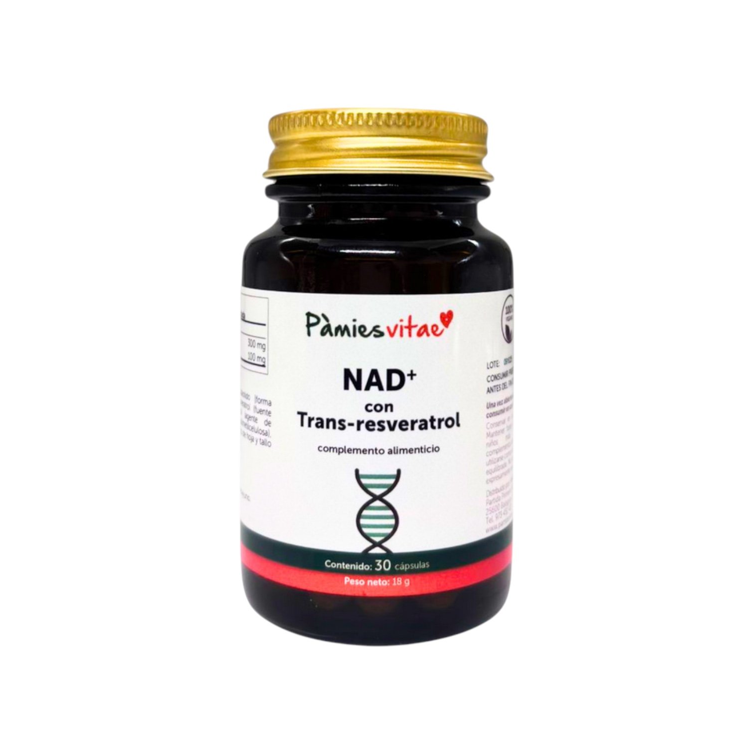 NAD + Trans-Resveratrol Pamies Vitae