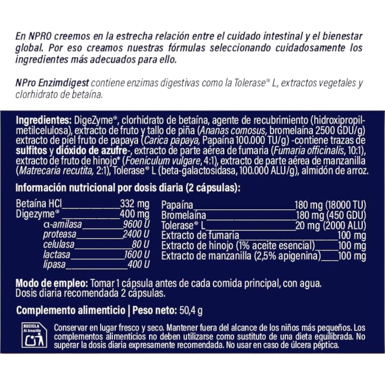 NPRO Enzimdigest - Imagen 2