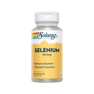 Selenio Solaray 50 mcg 100 Cápsulas