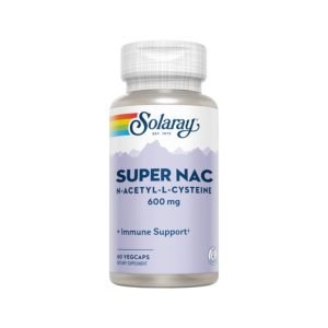 Super NAC Solaray 60 Cápsulas