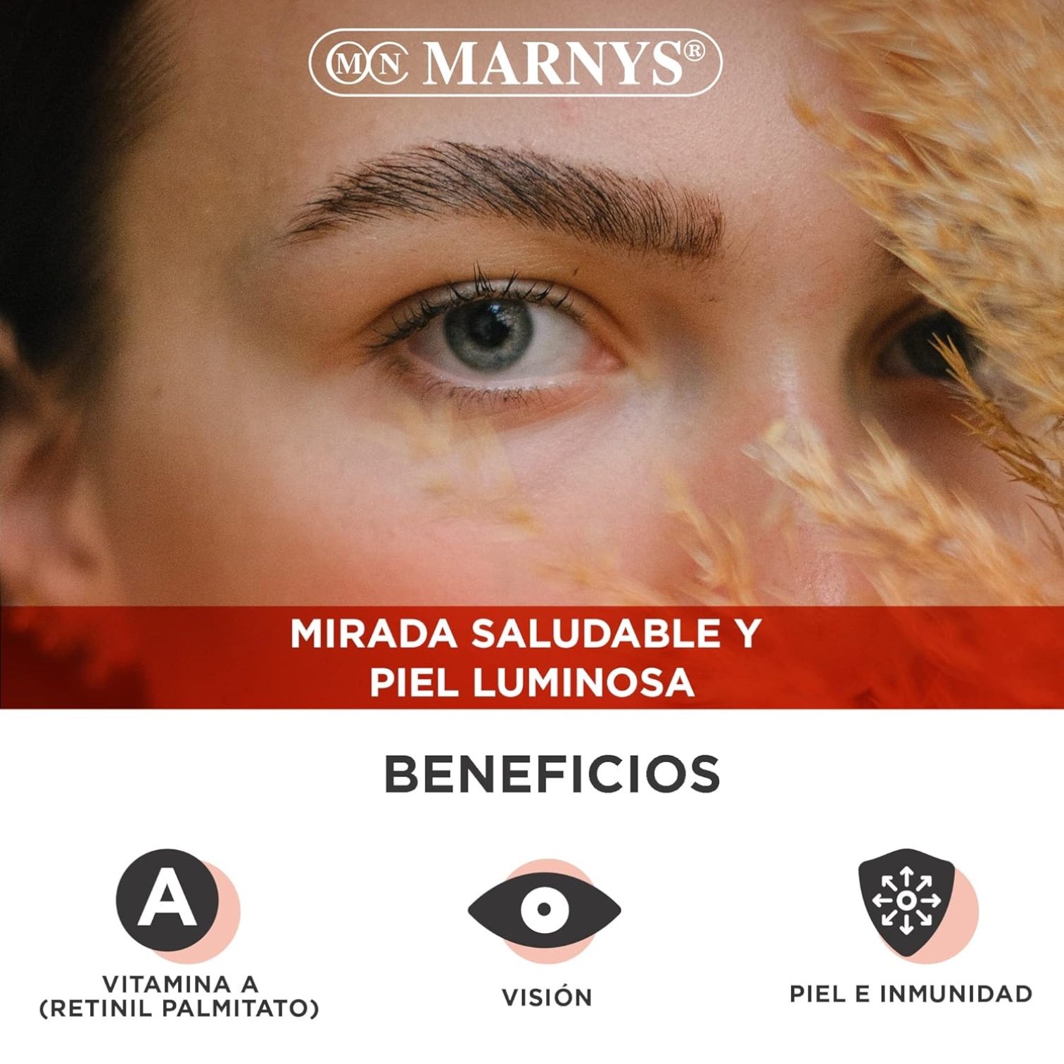 Vitahelp Marnys Vitamina A 120 Cápsulas - Imagen 2