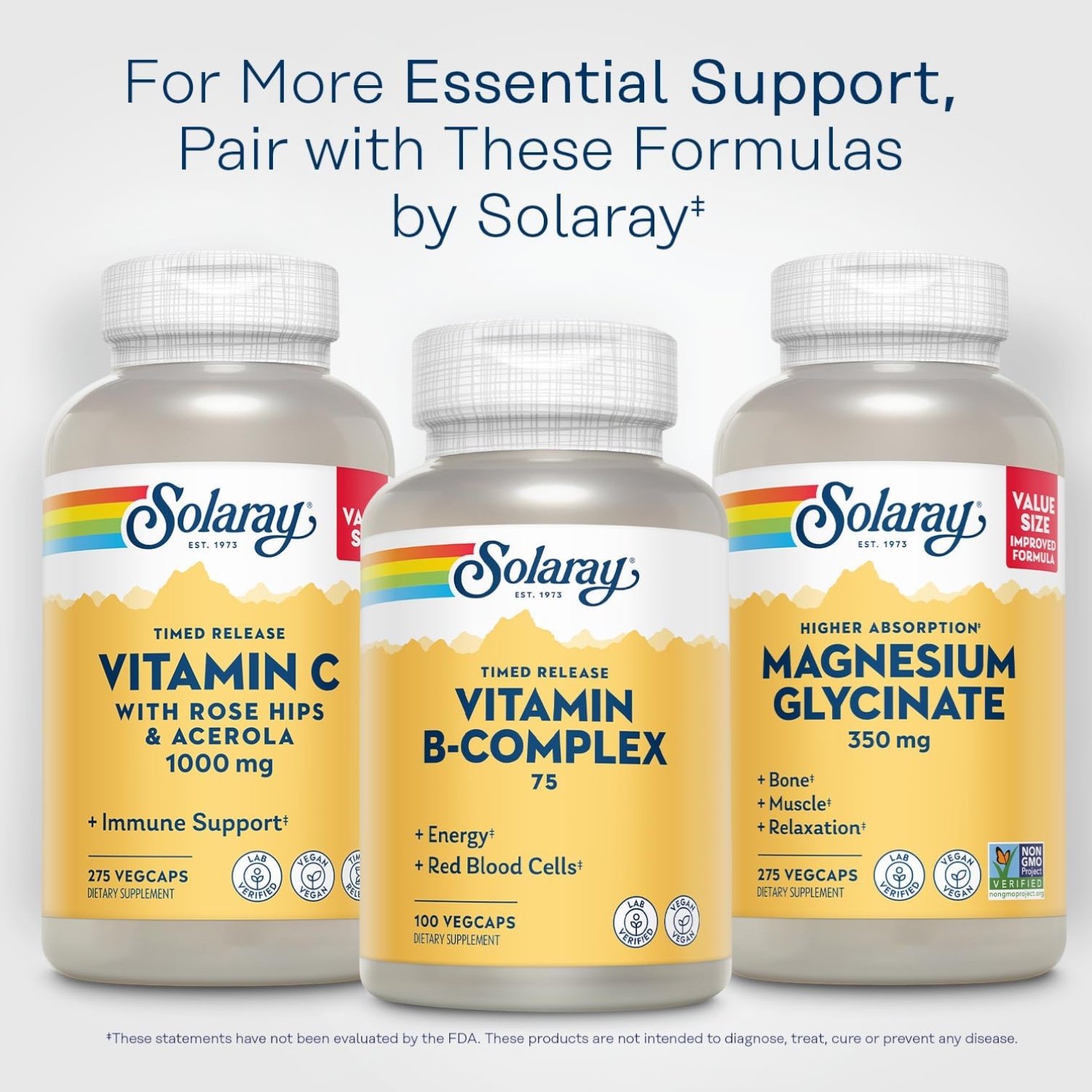 Vitamin B Complex Solaray - Imagen 3
