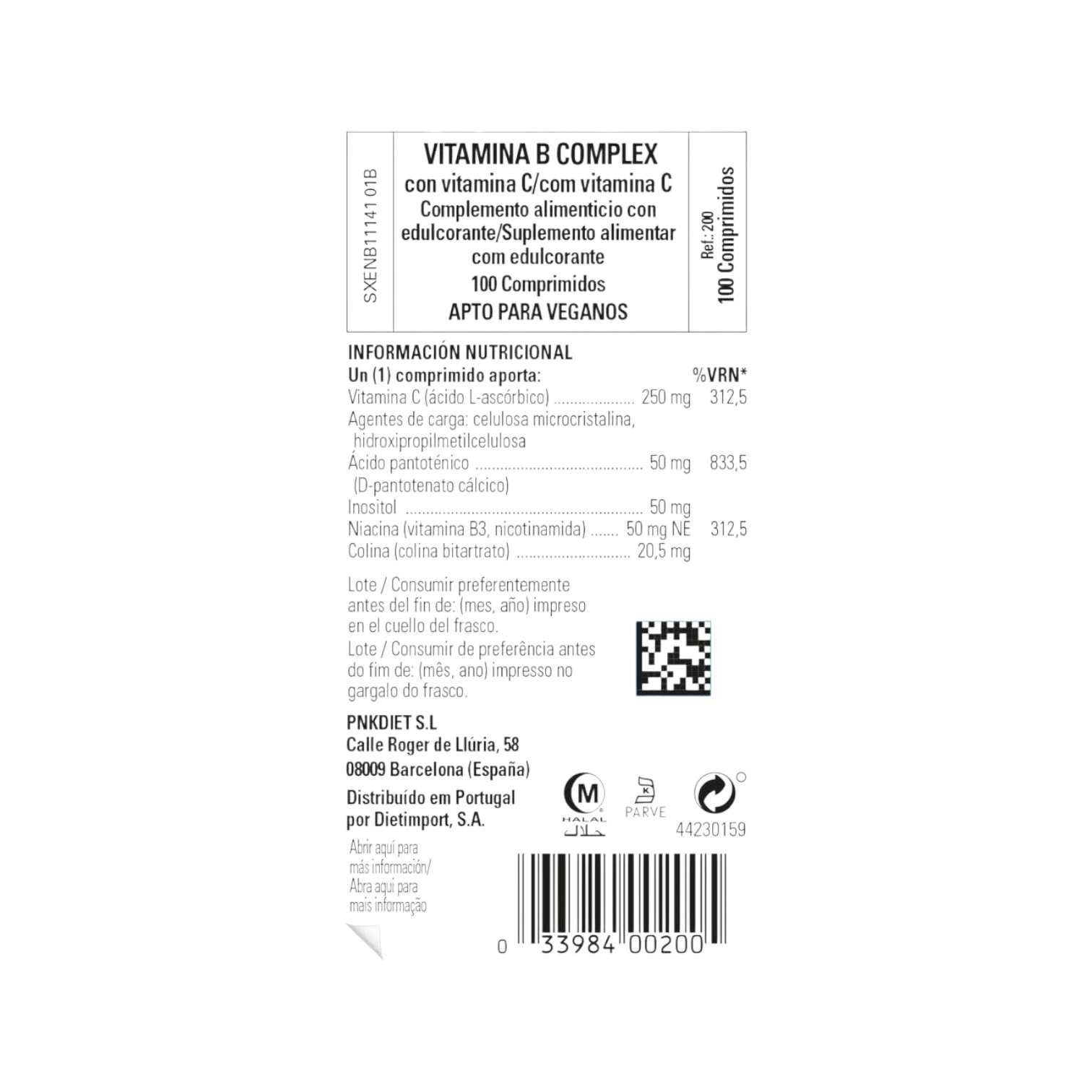 Vitamin B Complex Solgar - Imagen 3
