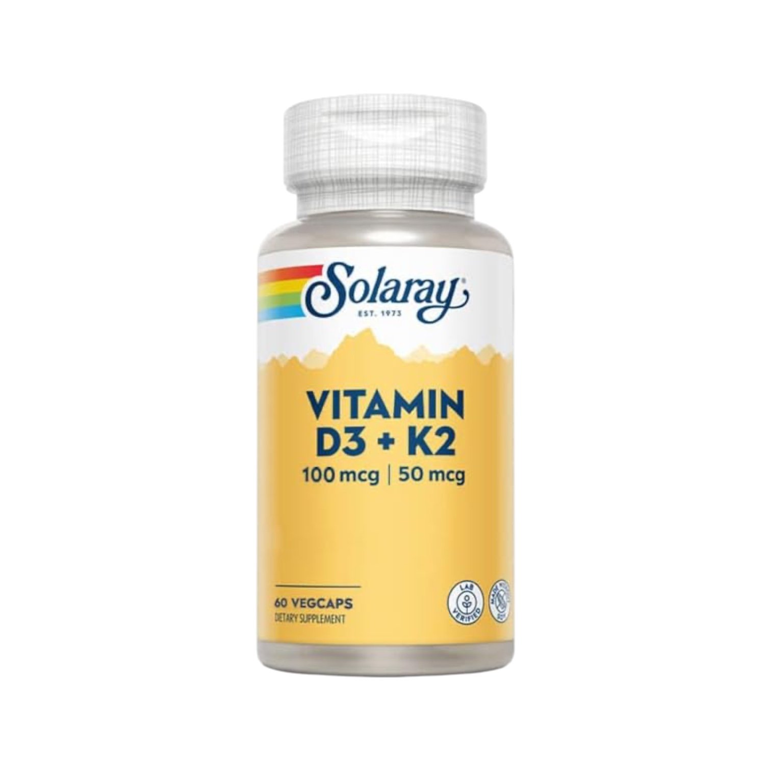 Vitamina D3 y K2 Solaray