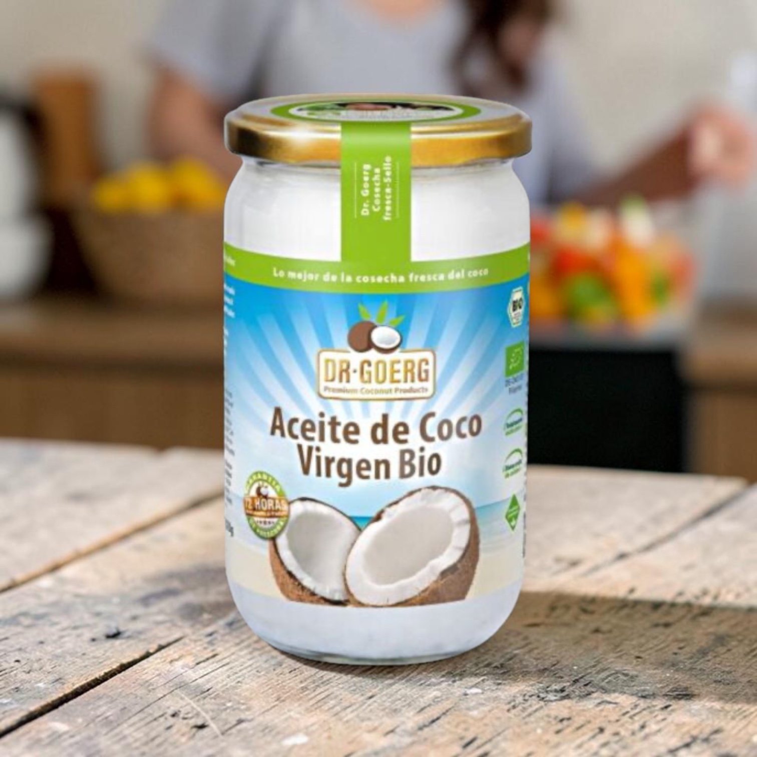 Aceite de Coco Bio Sin Aditivos Dr Goerg