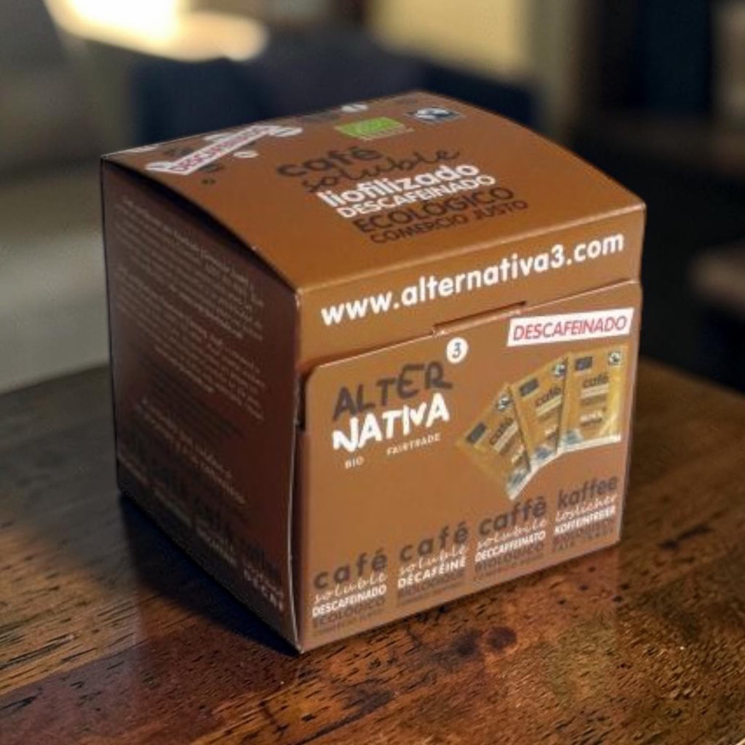 Café Descafeinado Liofilizado Eco Alternativa 3