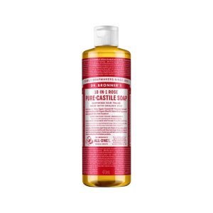 Dr Bronners Jabón Líquido Rosas