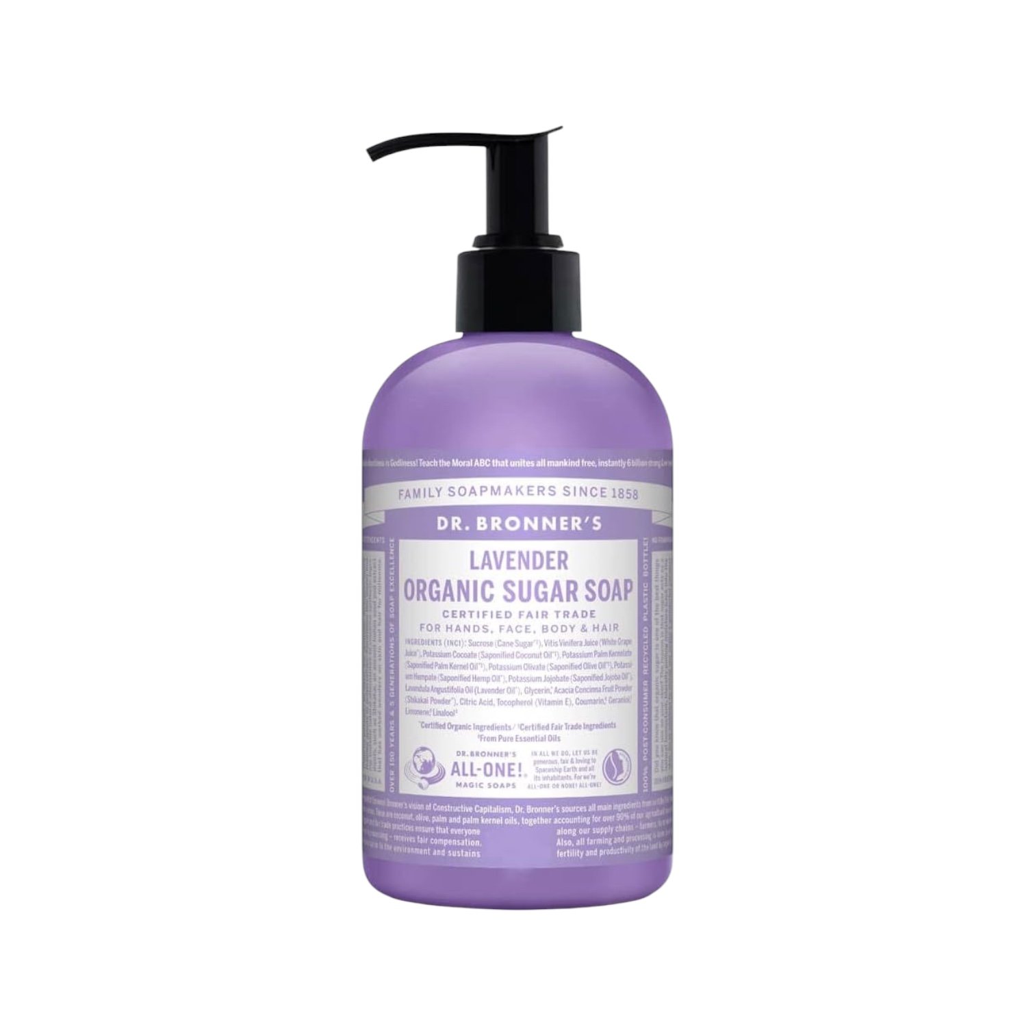 Dr Bronners Jabón de Azúcar Lavanda