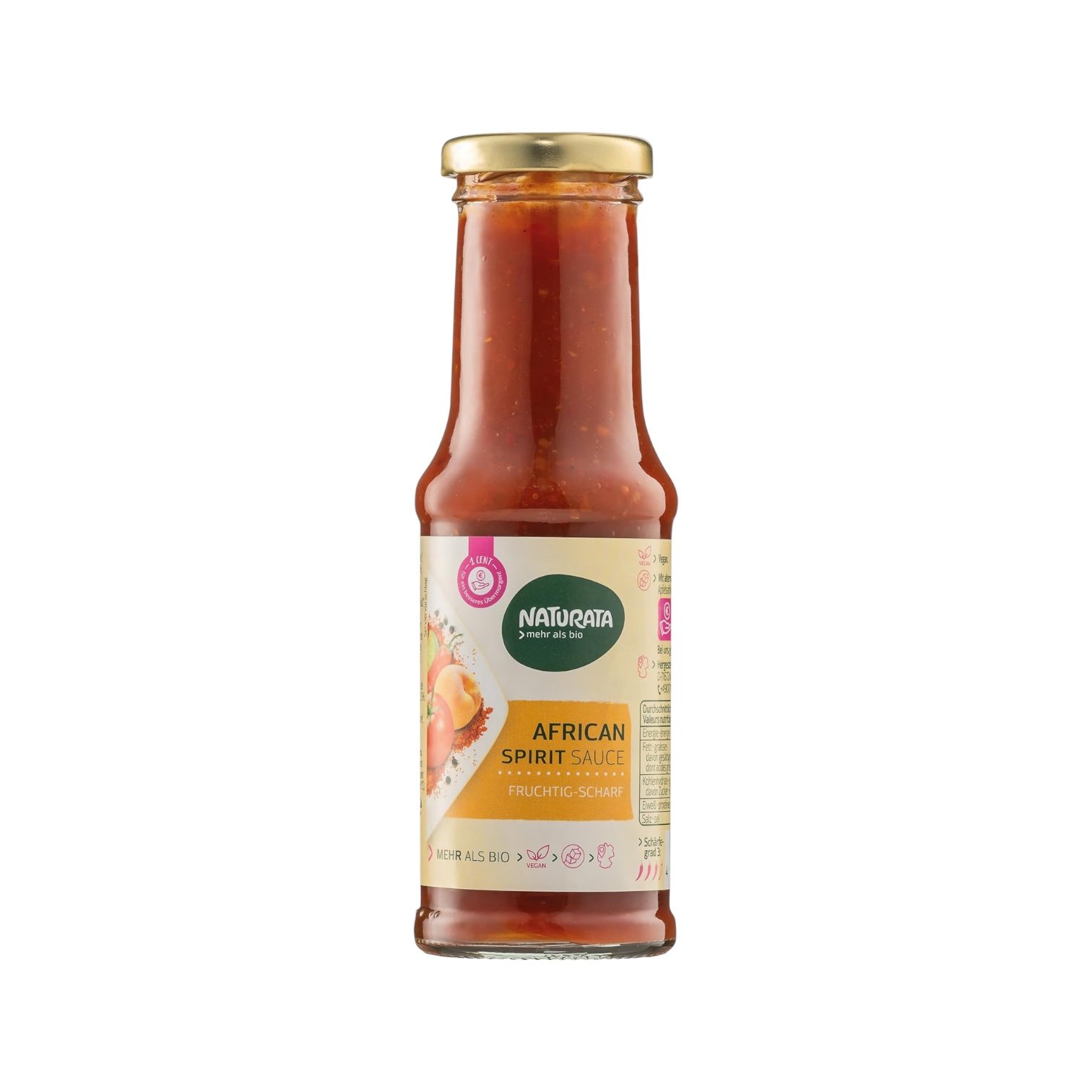 Salsa Barbacoa African Spirit Bio Naturata
