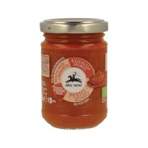 Salsa Pesto Rojo Bio Alce Nero