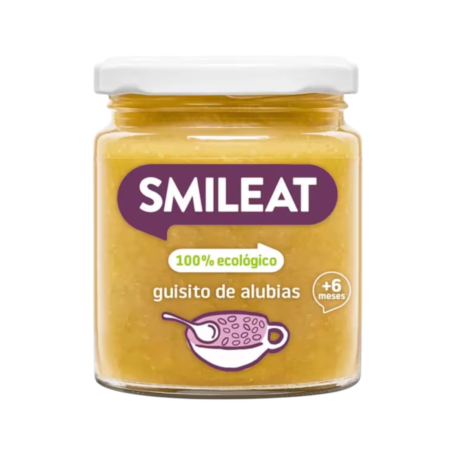 Smileat Tarrito de Guisito de Alubias Ecológico