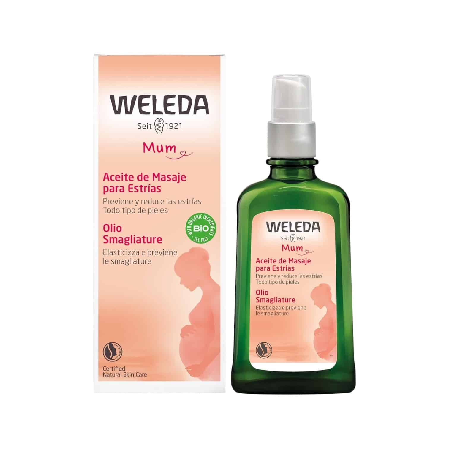 Weleda Aceite para masajes Antiestrias - Imagen 2