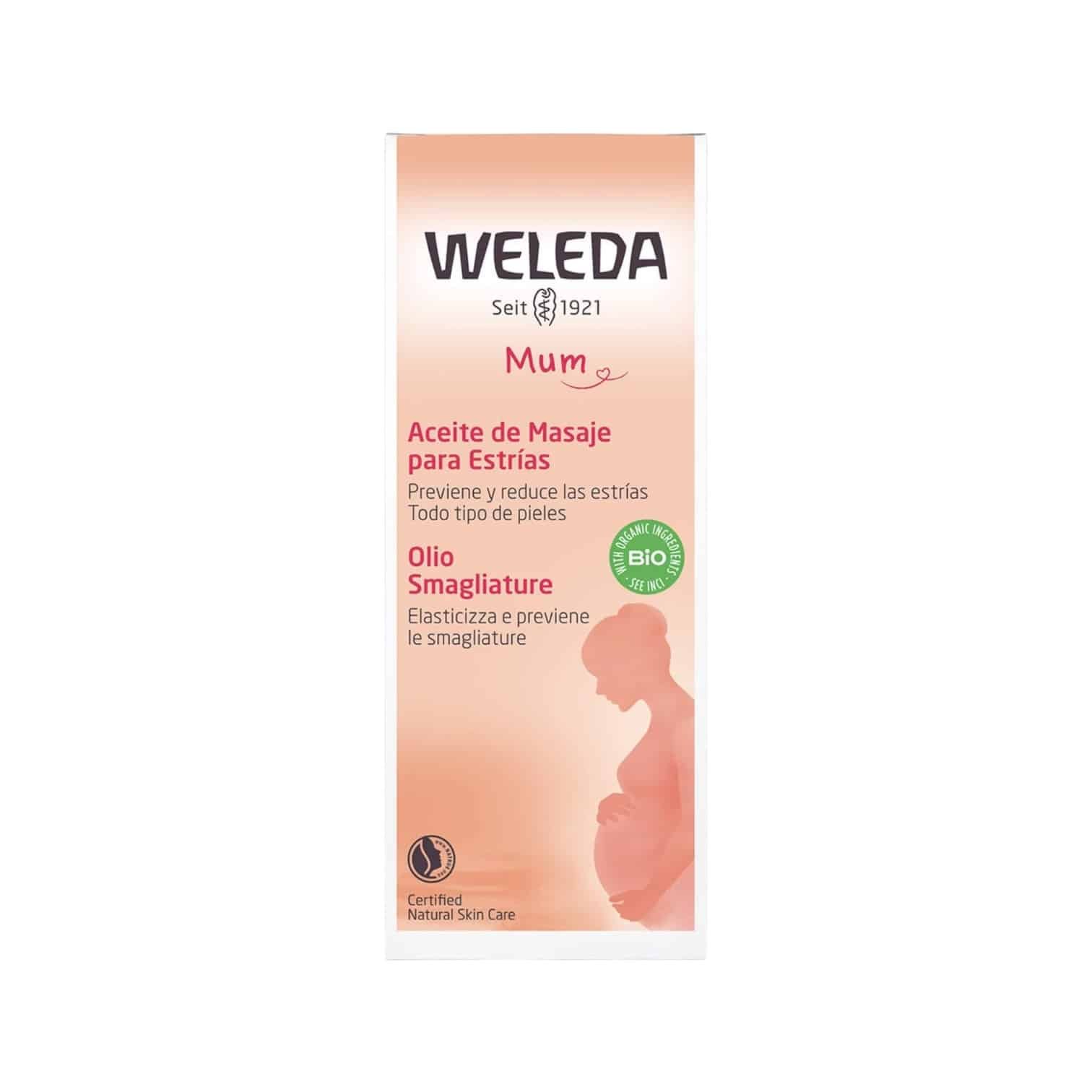 Weleda Aceite para masajes Antiestrias
