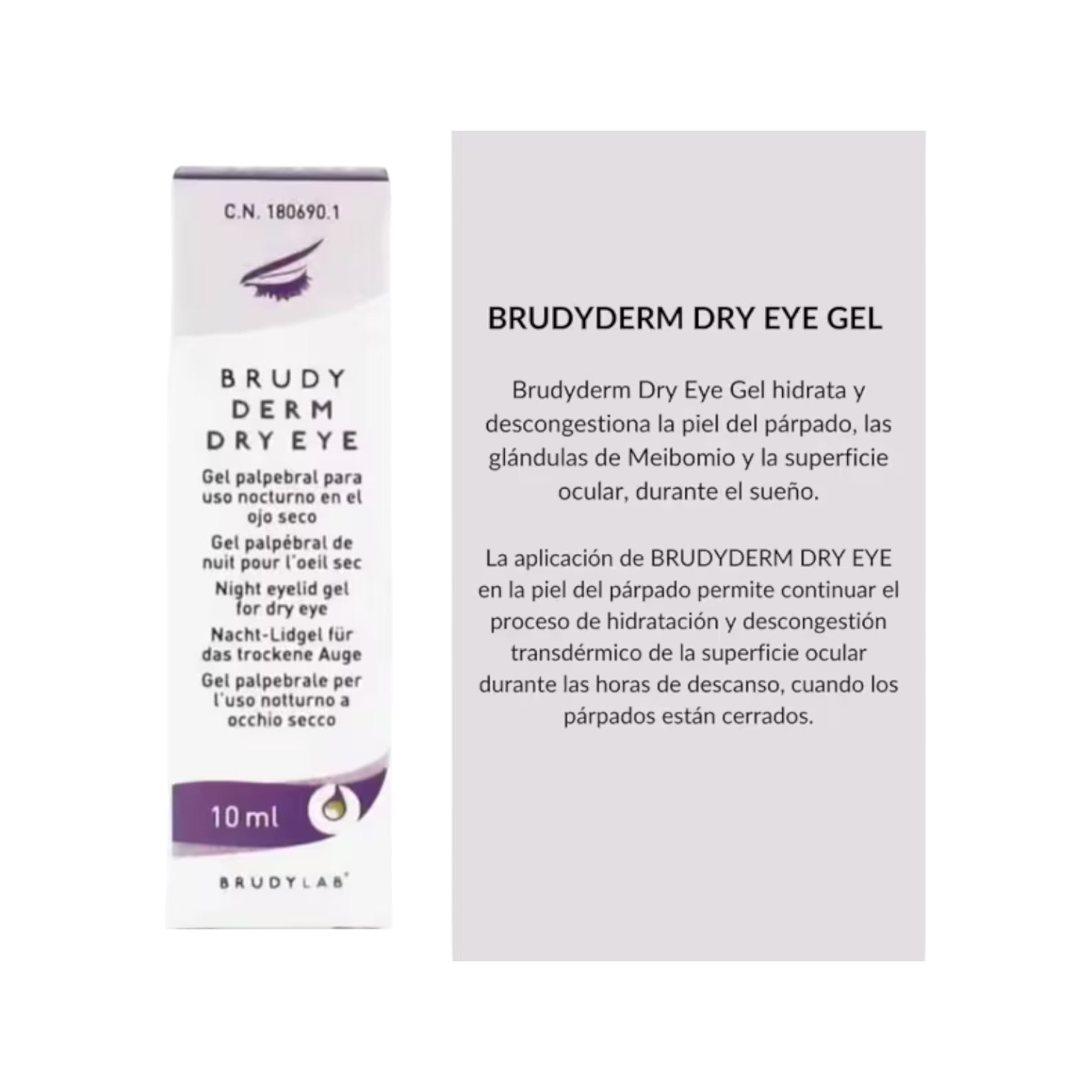 Brudy Derm Dry Eye 10 ml - Imagen 2