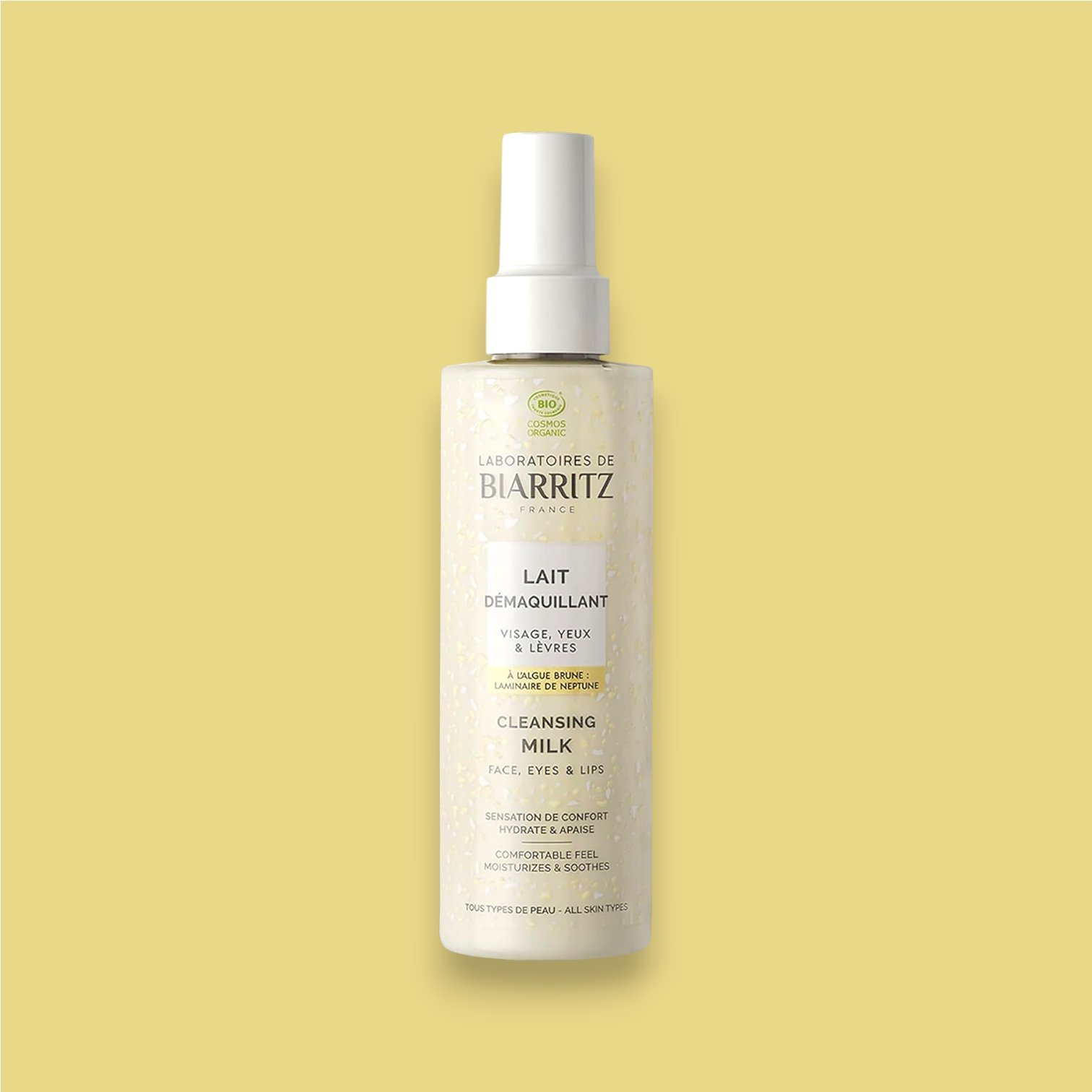 Biarritz Leche Limpiadora Desmaquillante Bio Cara Ojos Labios 200 ml