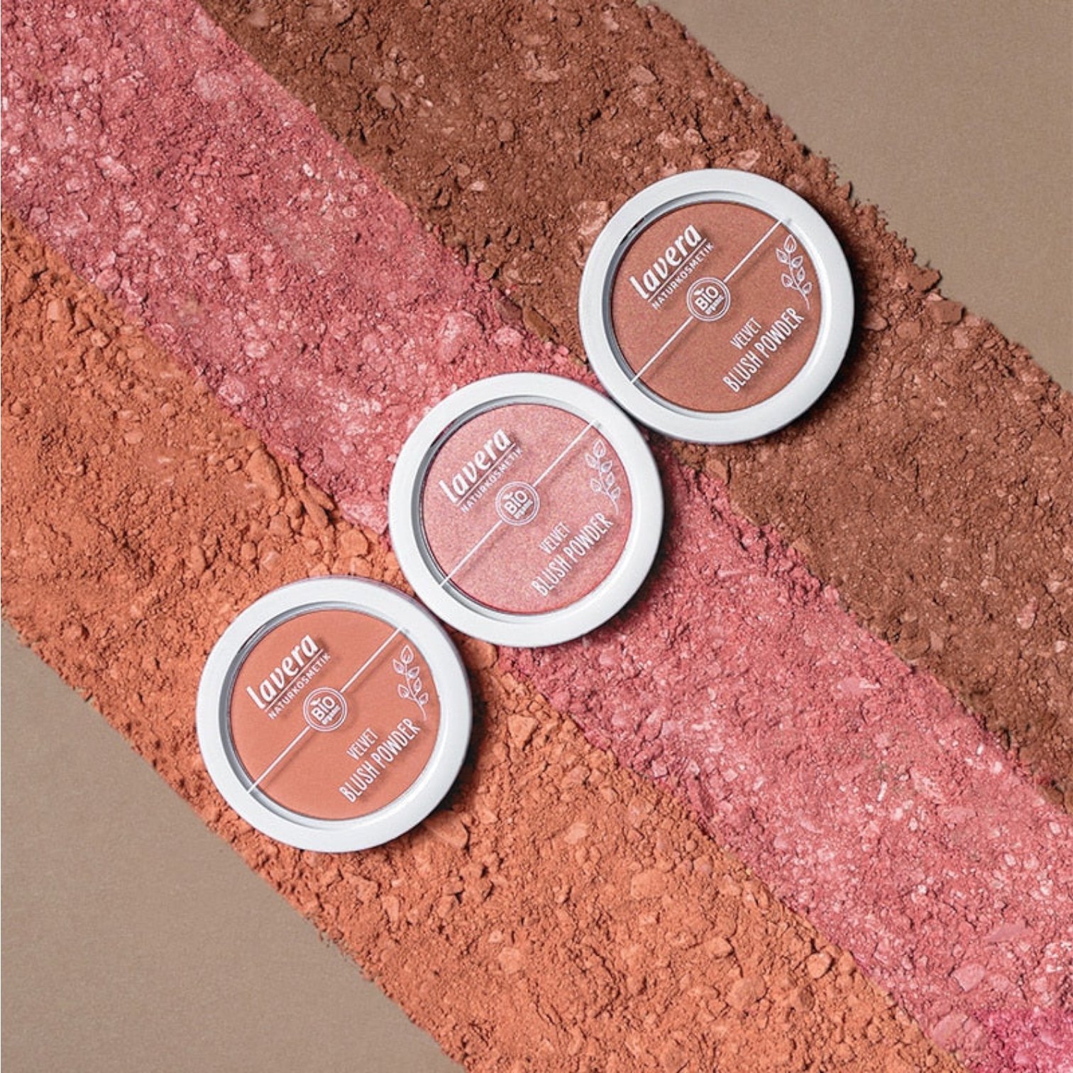 Lavera Colorete en Polvo Velvet 01 Rosa Peach Bio Organic - Imagen 2