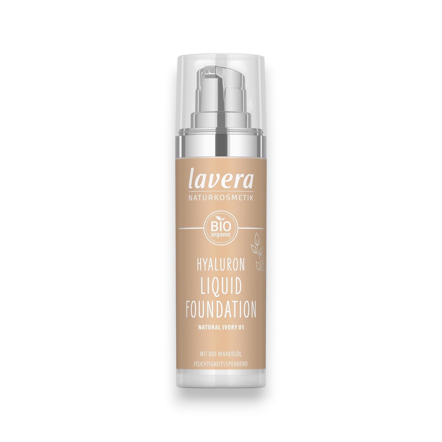Lavera Maquillaje Fluido Hyaluron 01 Natural Ivory 30 ml