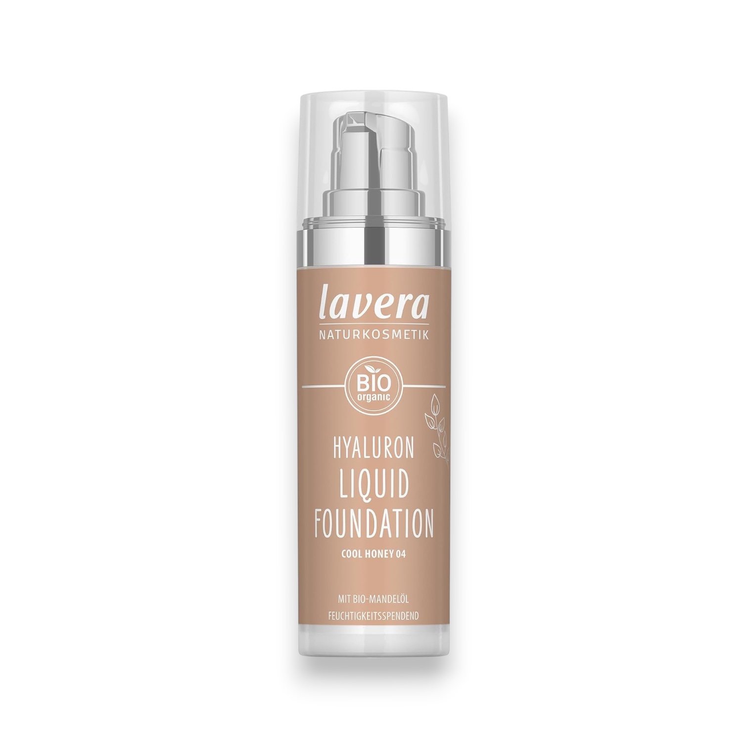 Lavera Maquillaje Fluido Hyaluron 04 Cool Honey 30 ml