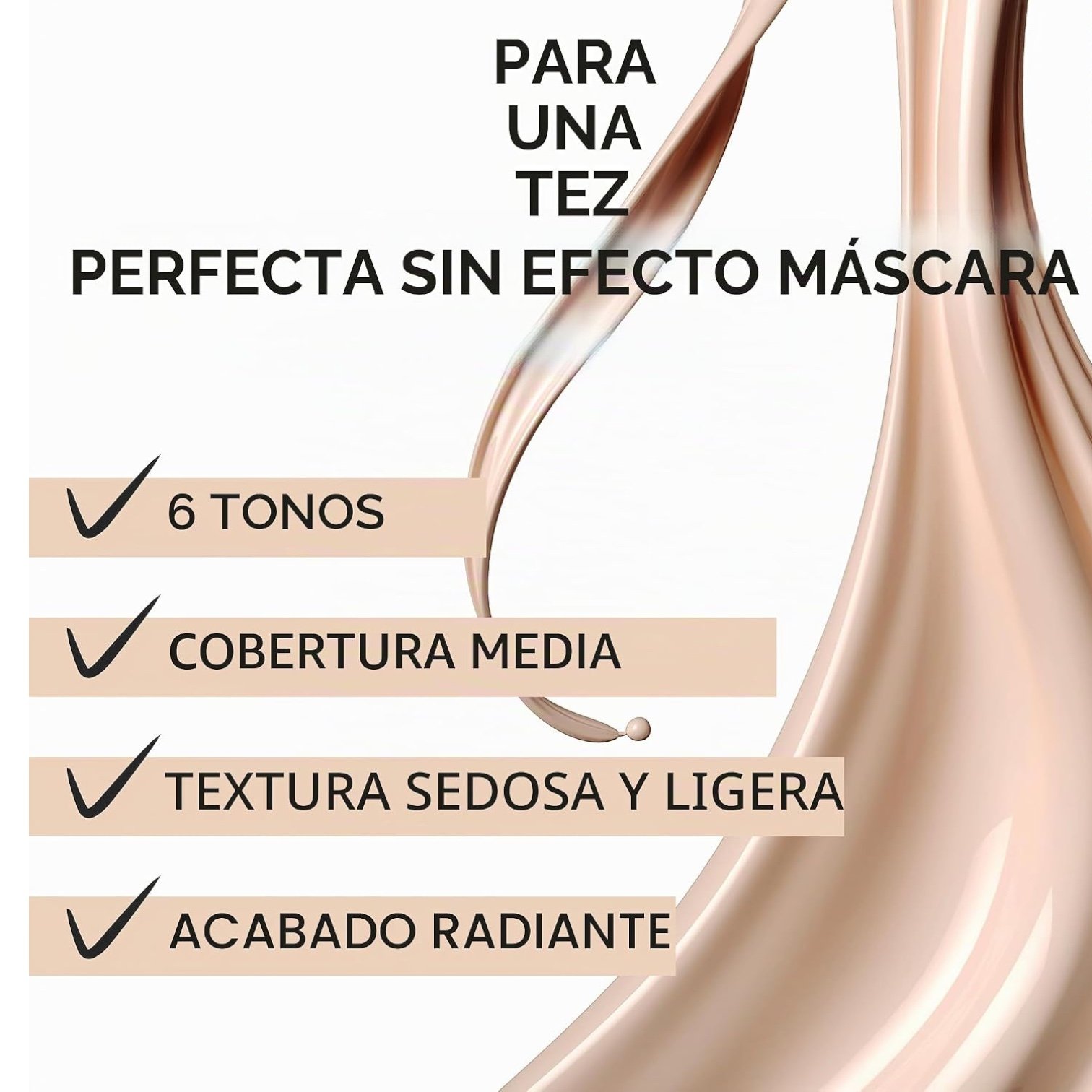 Lavera Maquillaje Fluido Hyaluron 05 Natural Beige 30 ml - Imagen 2