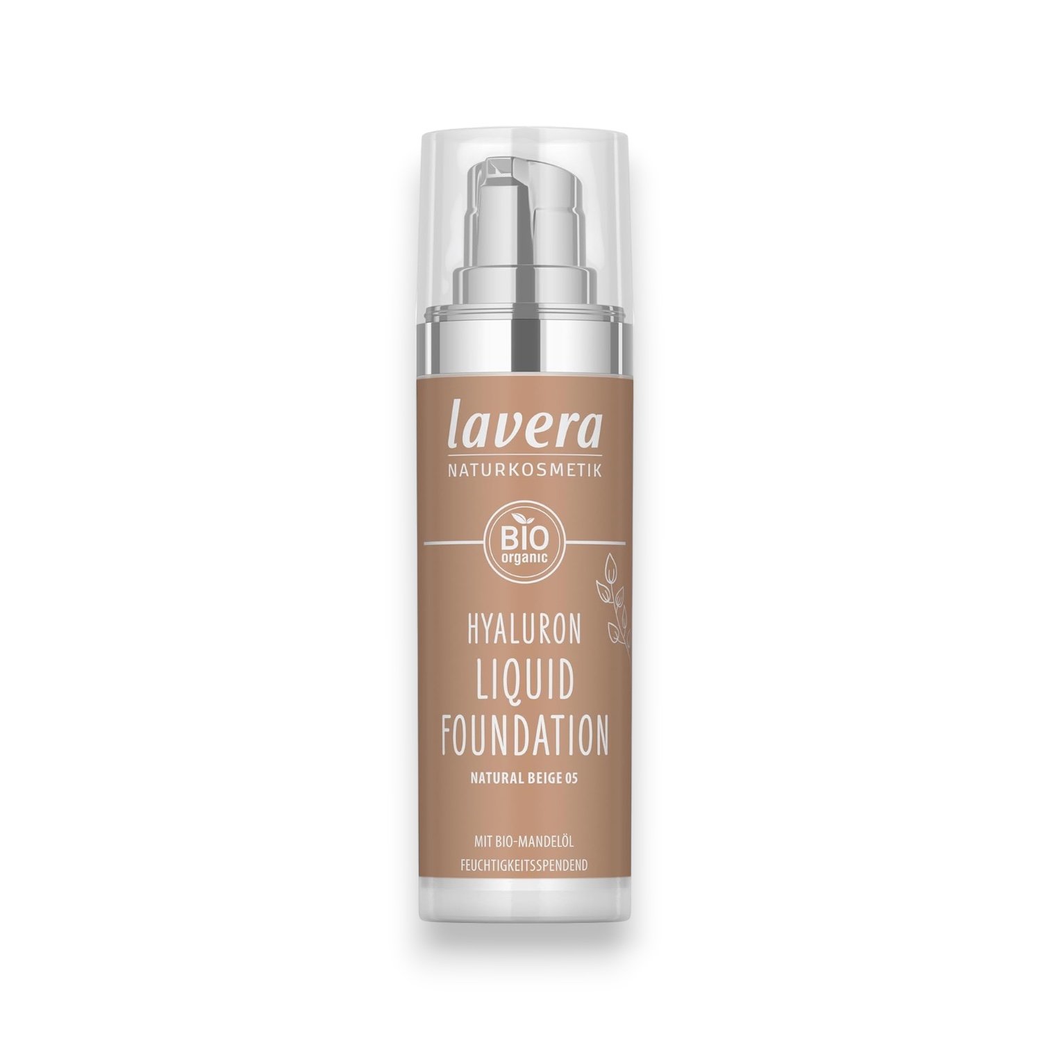 Lavera Maquillaje Fluido Hyaluron 05 Natural Beige 30 ml