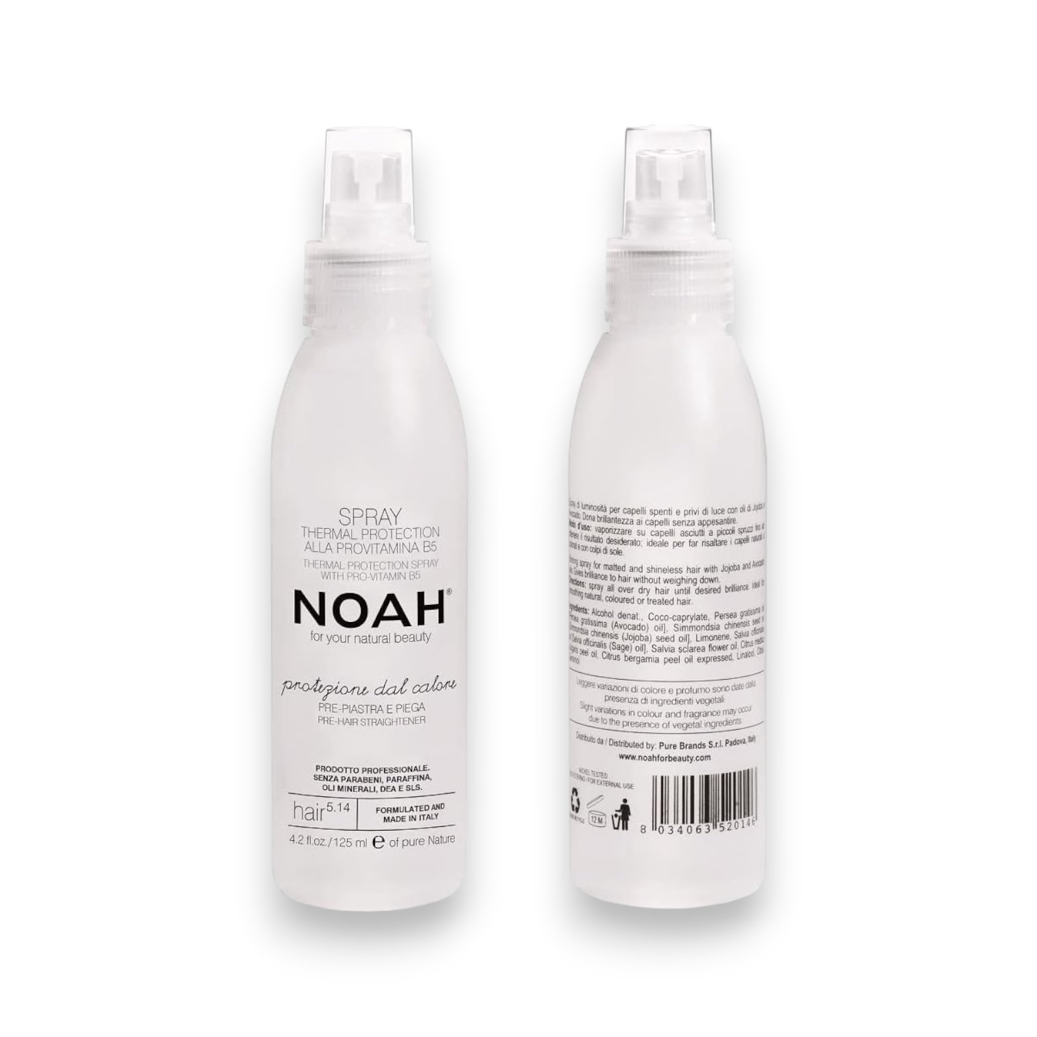 Noah Spray Protector del Calor 125 ml - Imagen 2