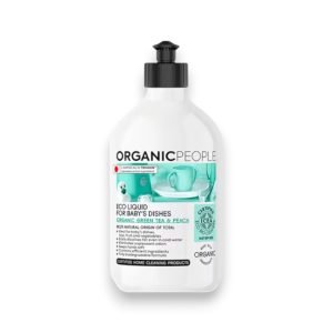 Organic People Lavavajillas Platos Bebé Grean Tea Eco 500 ml