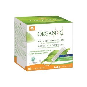 Organyc Tampones Super con Aplicador 14 u