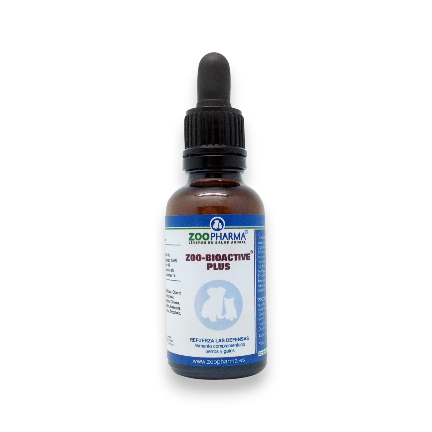 Zoopharma Veterinaria Zoo Bioactive Plus Perros y Gatos 20 ml