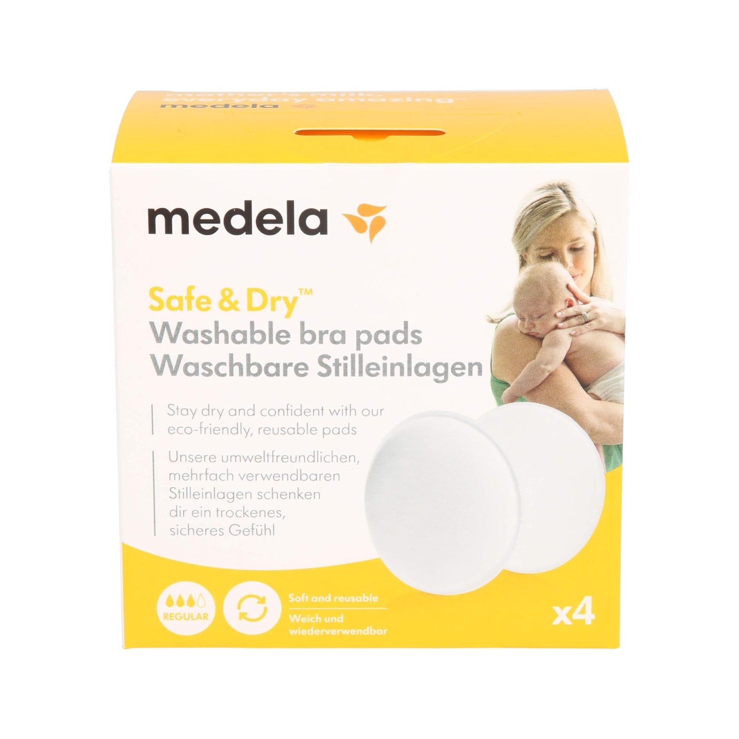 Discos absorbentes lavables Medela
